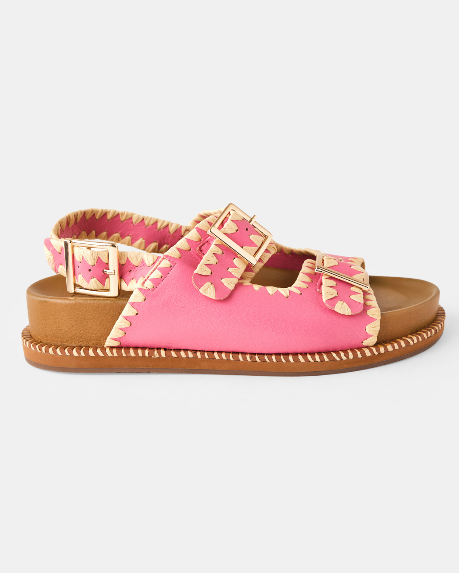 Belle Sandal Fluro Pink