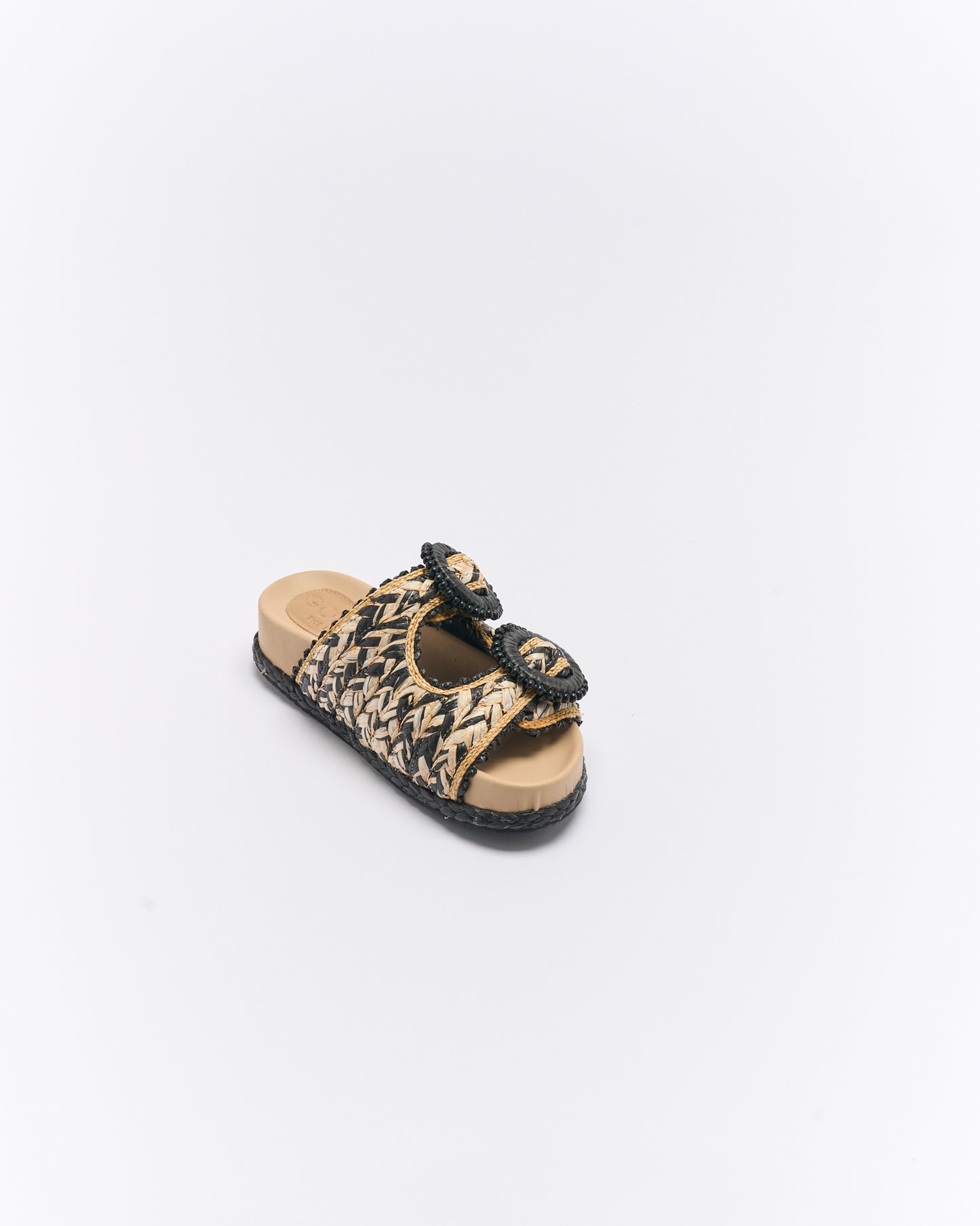 Cielle Slide - Black Multi