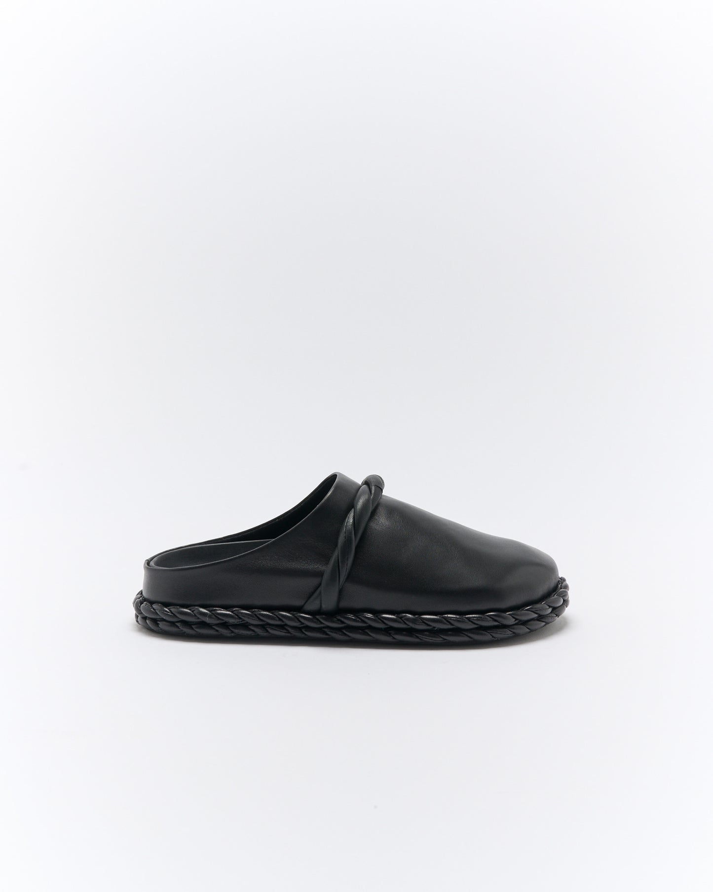 Sonet Leather Mule - Black