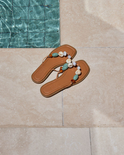 Everest Leather Sandal - Tan