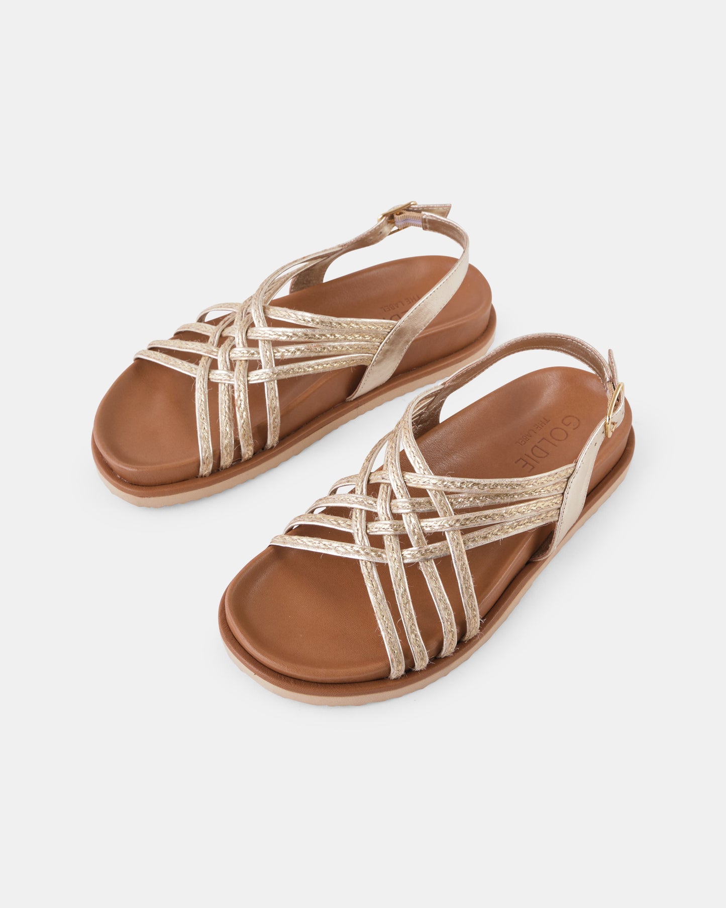 Dana Sandal - Gold Metallic