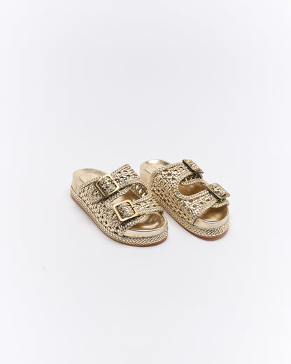 Aura Slide - Soft Gold