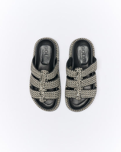 Huxley Slide - Black Multi