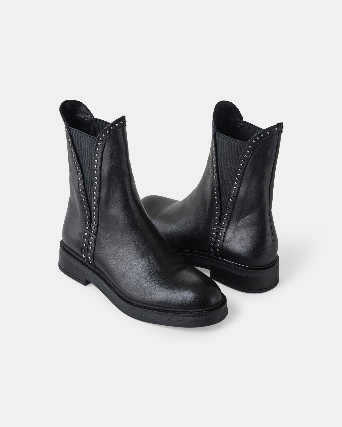 Tilda Leather Boot - Black