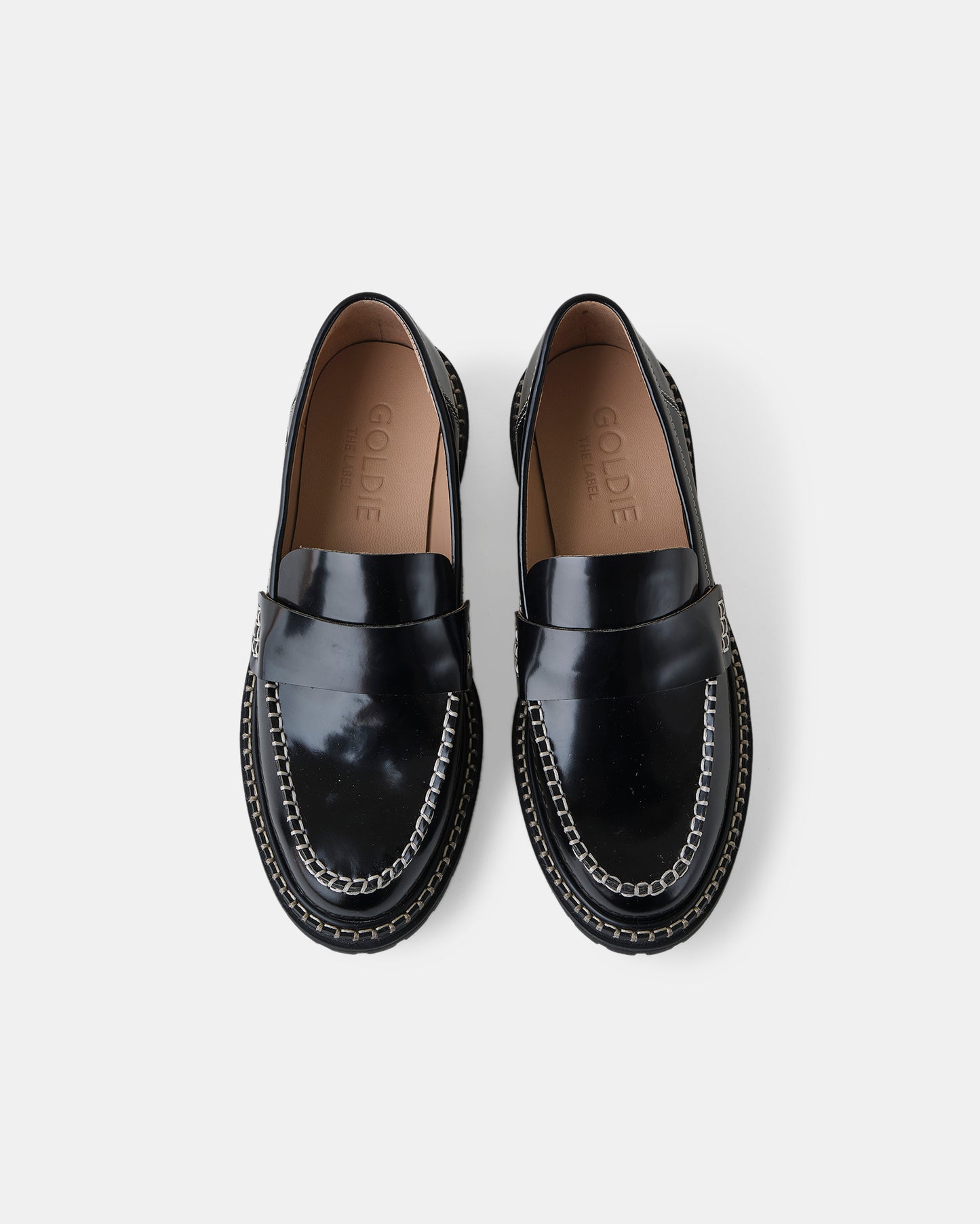 Ophelia Leather Loafer - Black