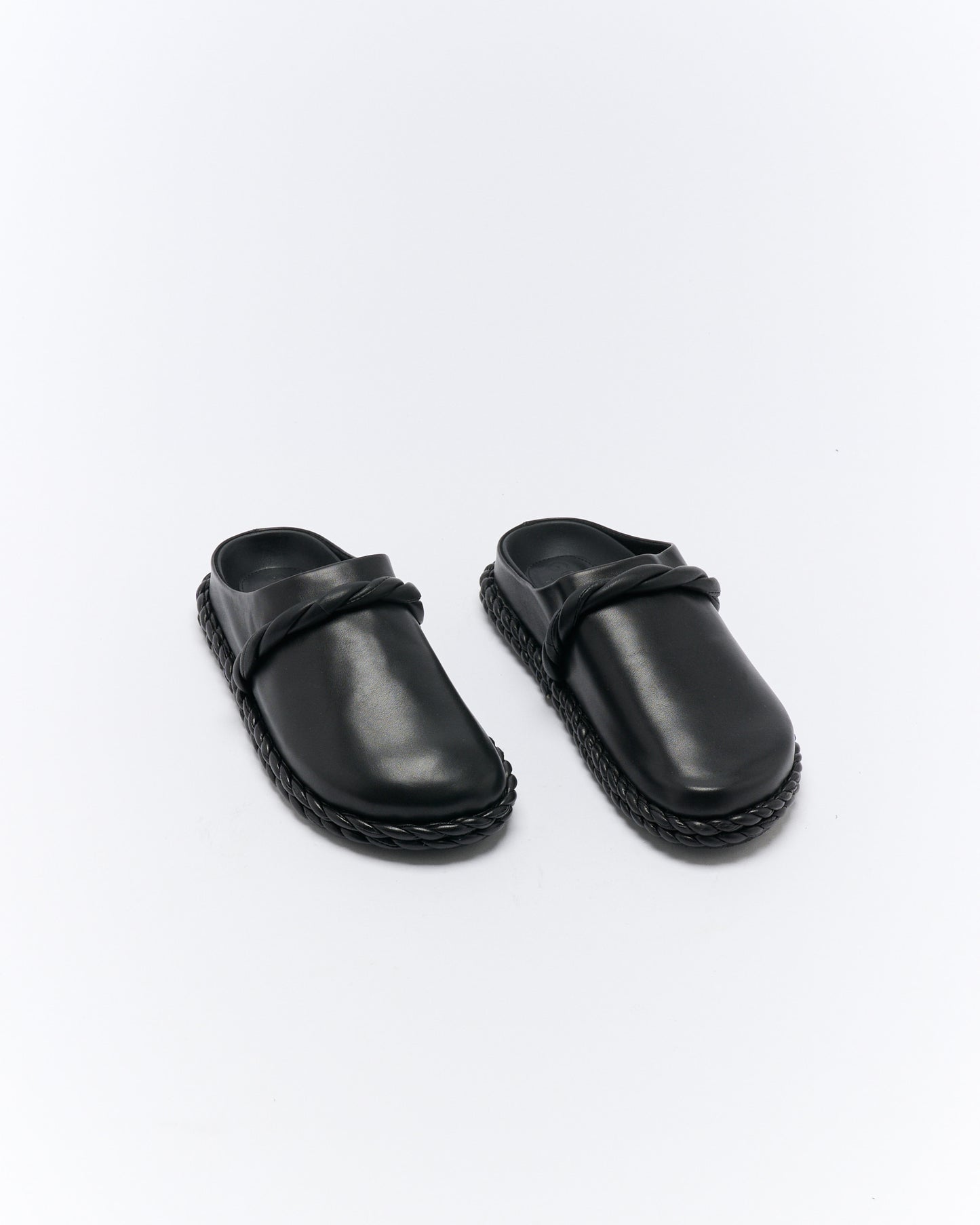 Sonet Leather Mule - Black