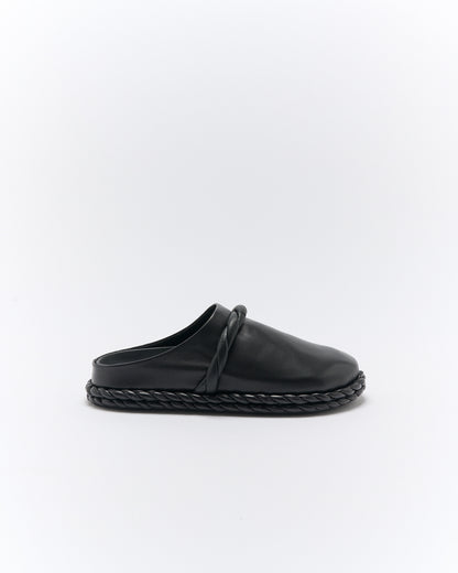 Sonet Leather Mule - Black